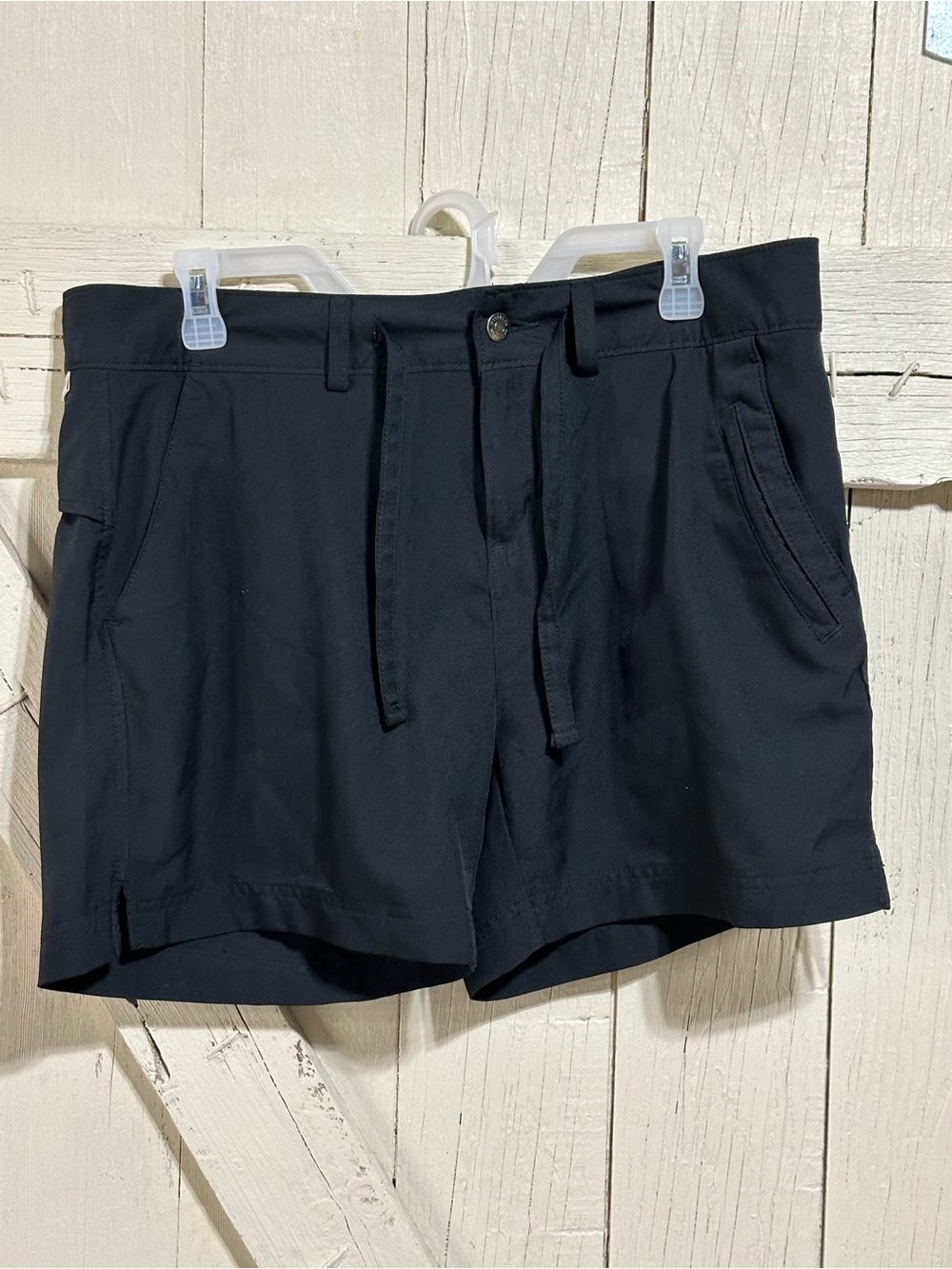 Magellan Outdoors Black Women's Drawcord Bermuda Shorts